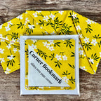 Yellow Floral Bookmark for Flower Lovers Makes a Thoughtful Book Lover Gift or End of Year Teacher Gift