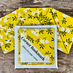 Yellow Floral Bookmark for Flower Lovers Makes a Thoughtful Book Lover Gift or End of Year Teacher Gift