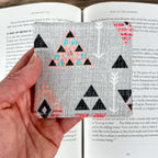 Modern Geometric Bookmark for Book Lovers Makes a Stylish Teacher Gift or Reading Accessory