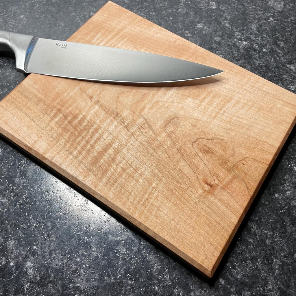 One Piece Wood Cutting Board | Non Toxic Walnut Maple Cherry Board | Wedding & Housewarming Gift