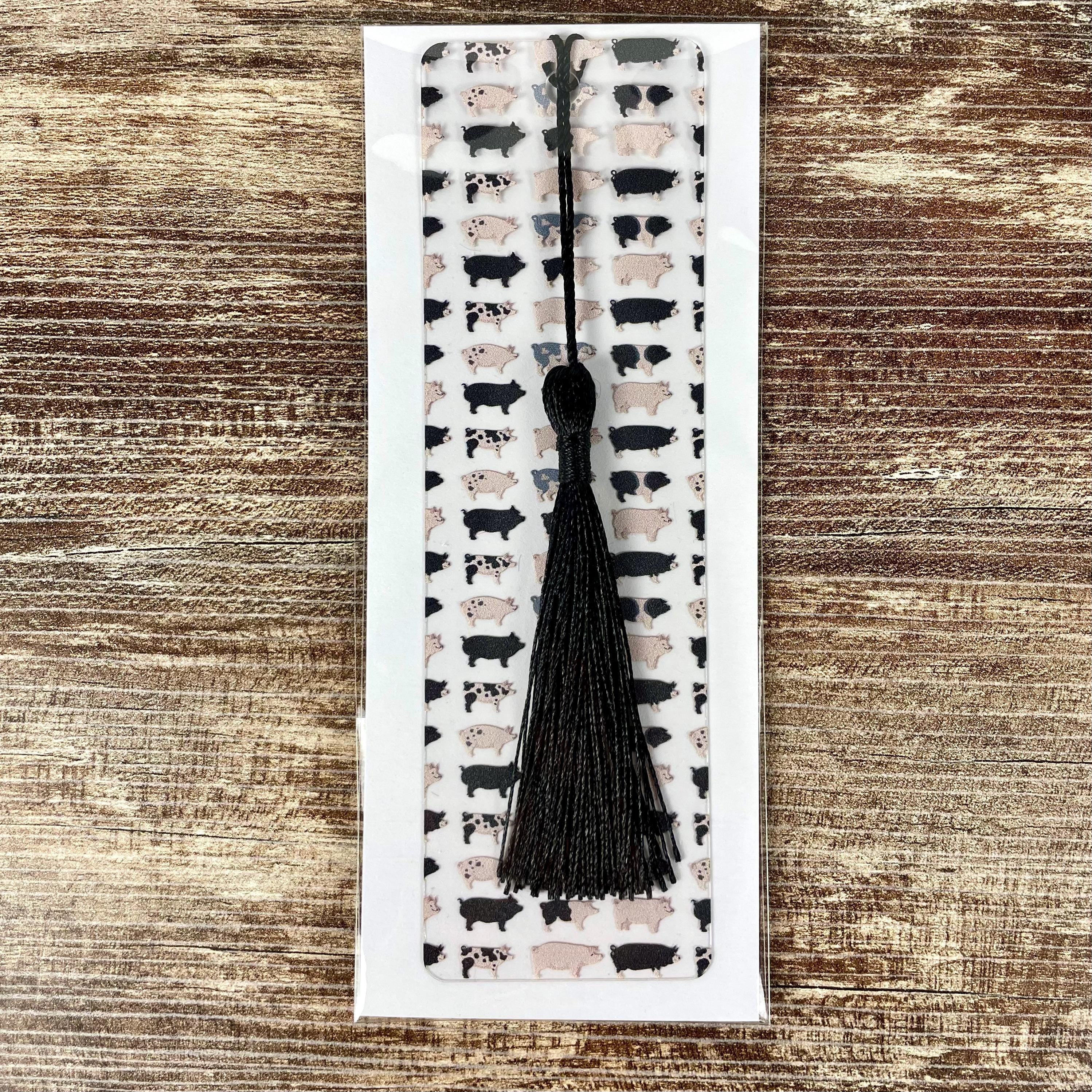 Pig Bookmark | Farm Gift | Pig Lover Gift | Book Lover Gift | Farmer Gift | Cute Farm Animal Bookmark