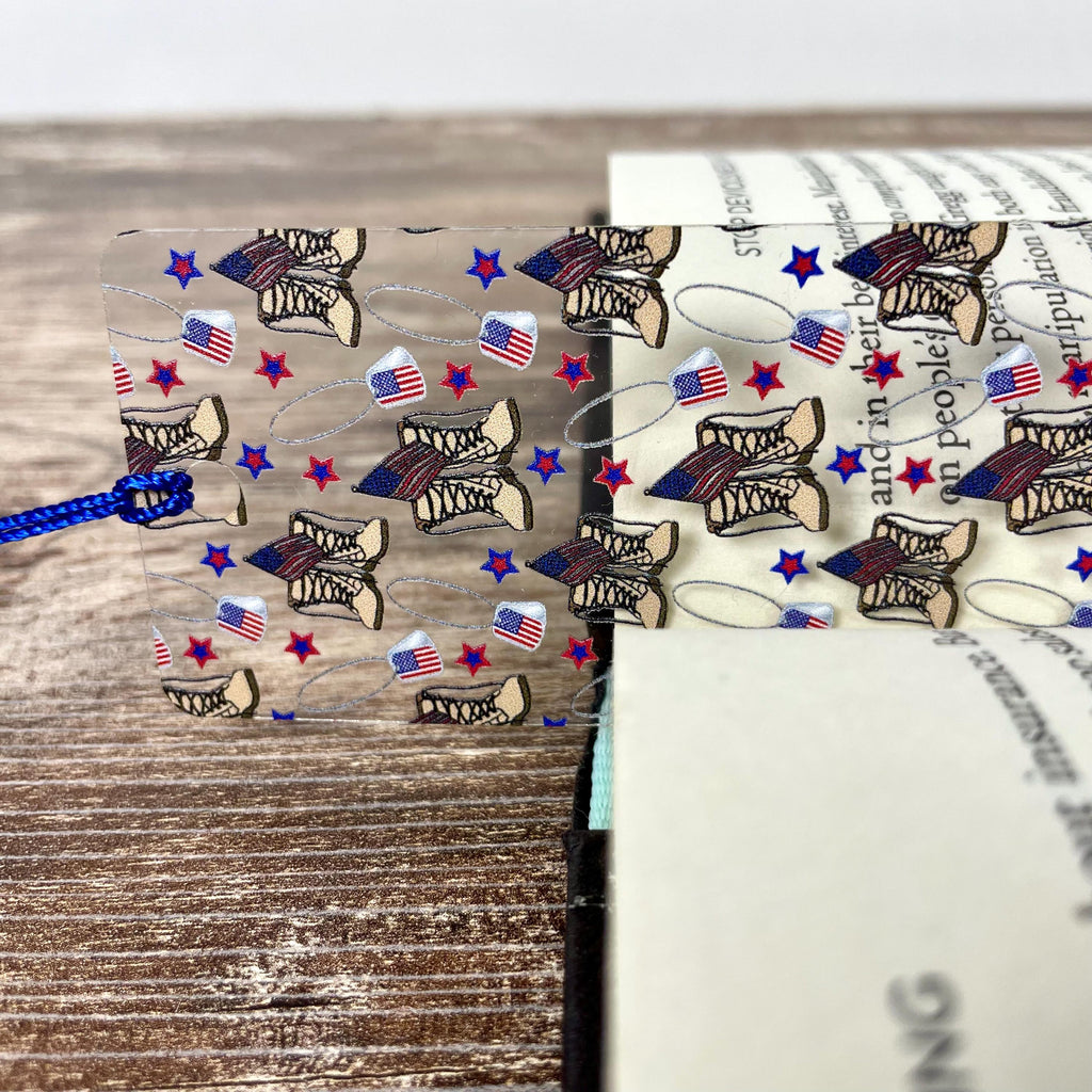 Military Bookmark | Military Family Gift | Army Mom Gift | Veteran Gift | Patriotic Reader Gift