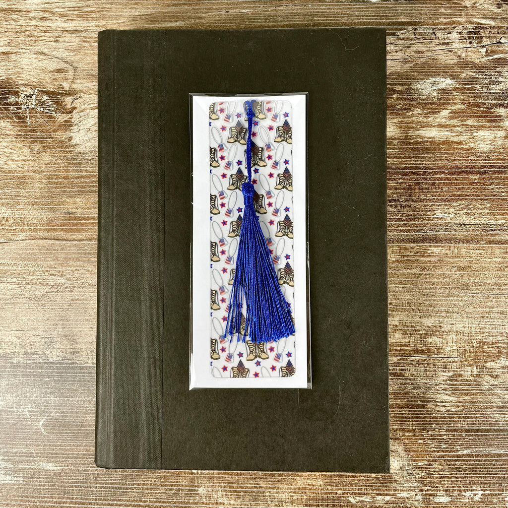 Military Bookmark | Military Family Gift | Army Mom Gift | Veteran Gift | Patriotic Reader Gift