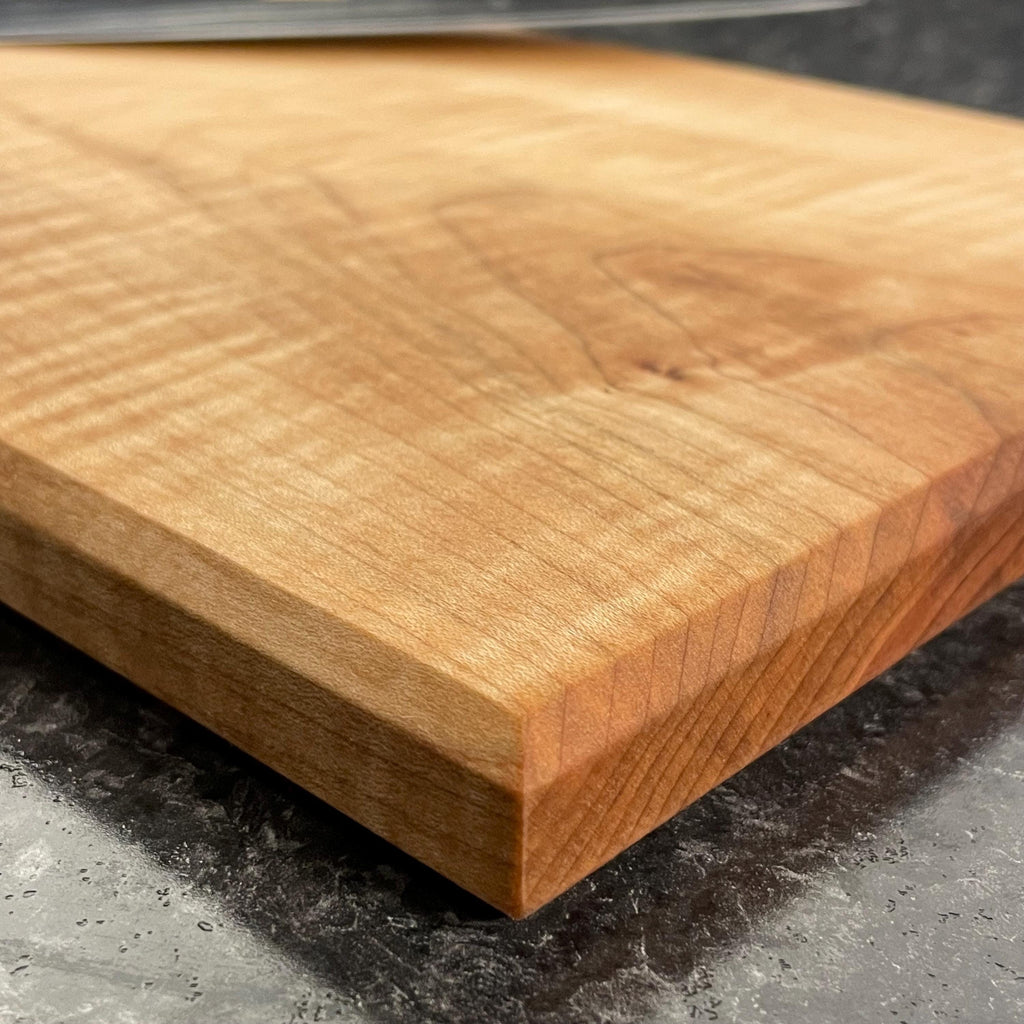 One Piece Wood Cutting Board, Non Toxic Cutting Board, Solid Walnut Maple Cherry, Reversible Kitchen Board