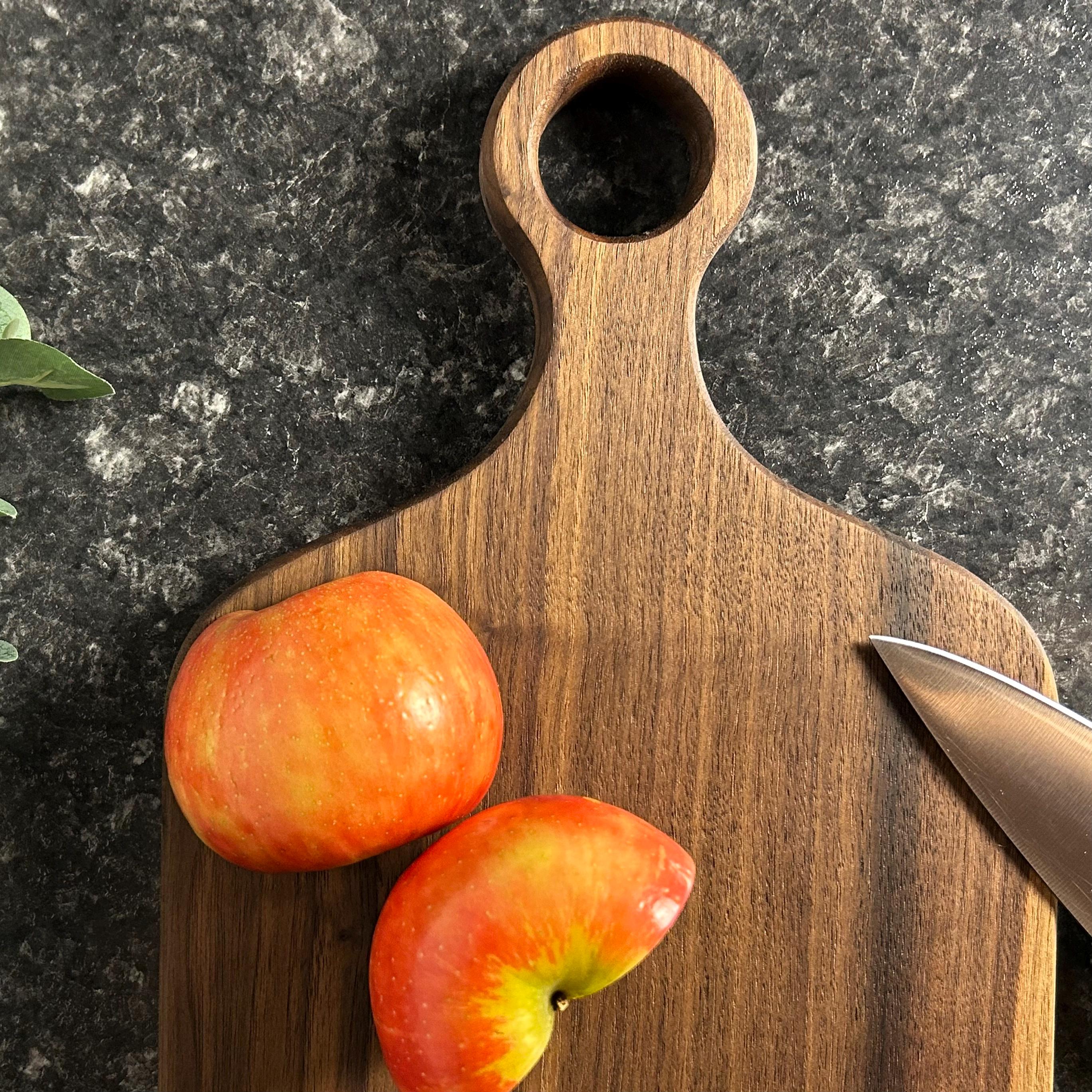 Solid Wood Cutting Board, One Piece Hardwood, Walnut Cherry Maple Serving Board, Charcuterie Board, Wedding Gift, Housewarming Gift