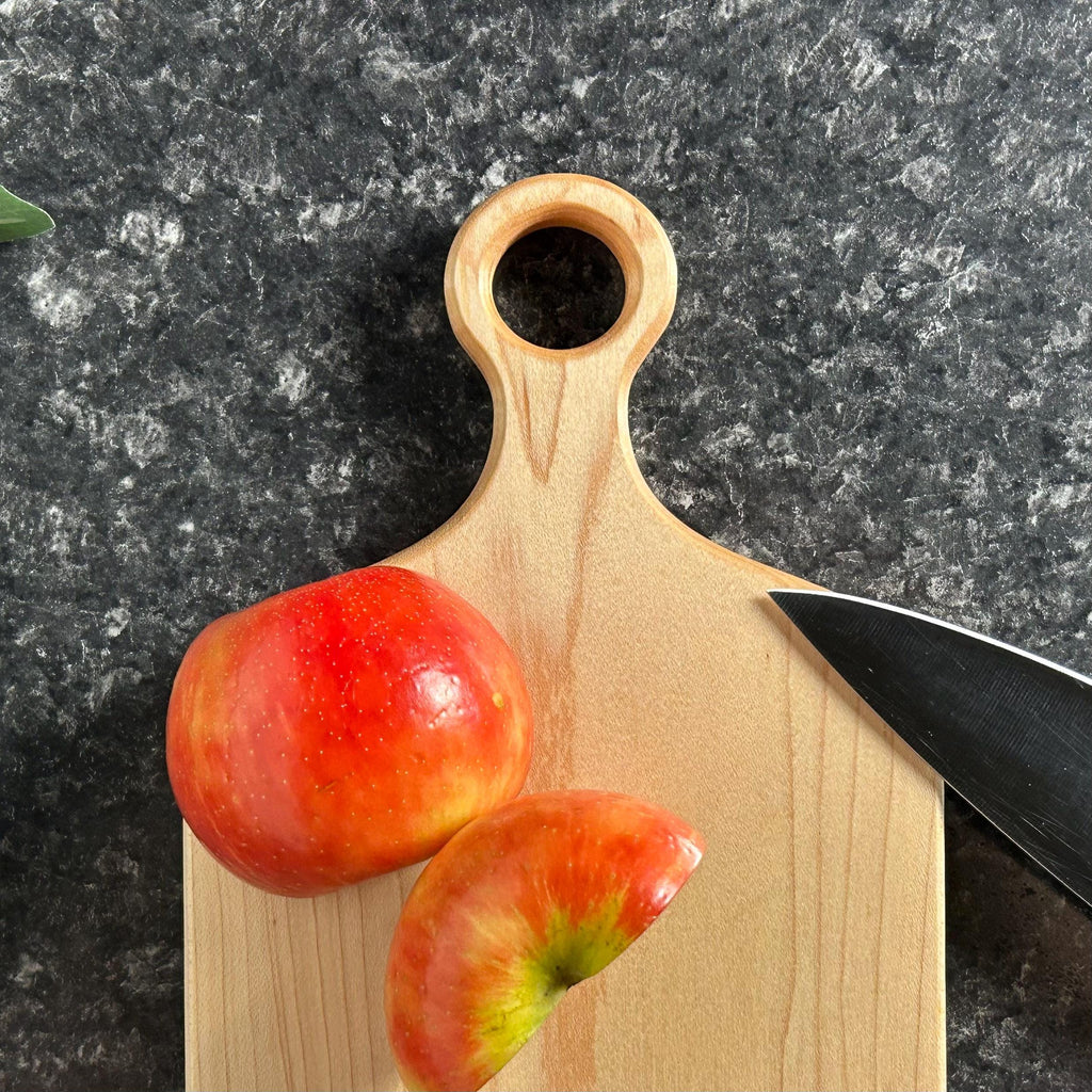 Solid Wood Cutting Board, One Piece Hardwood, Walnut Cherry Maple Serving Board, Charcuterie Board, Wedding Gift, Housewarming Gift