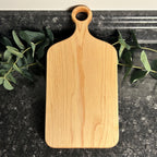 Solid Wood Cutting Board, One Piece Hardwood, Walnut Cherry Maple Serving Board, Charcuterie Board, Wedding Gift, Housewarming Gift