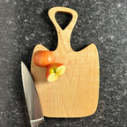 Personalized One-Piece Wood Cutting Board | Handmade Walnut, Cherry or Maple Serving Board | Non-Toxic Food Safe Finish | Wedding Gift