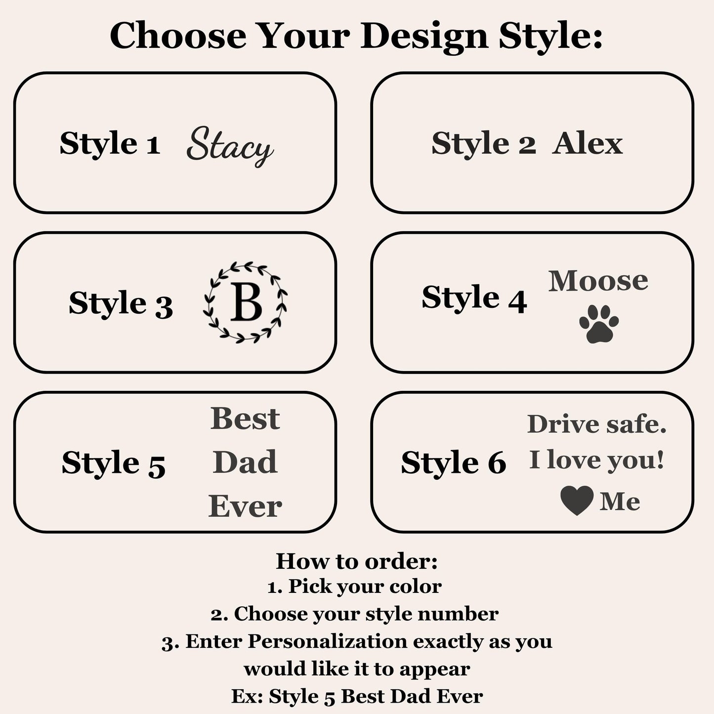 Personalized Keychain | Custom Name Keychain | Monogram Gift | Pet Lover Gift | Everyday Keepsake