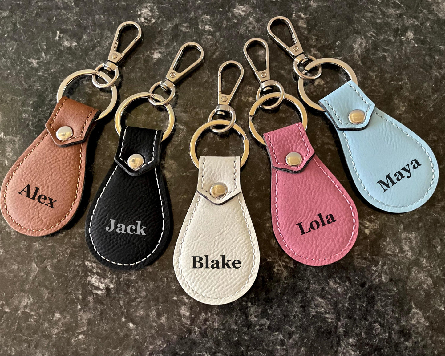Personalized Keychain | Custom Name Keychain | Monogram Gift | Pet Lover Gift | Everyday Keepsake
