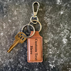 Personalized Keychain, Custom Engraved Keychain, Name Keychain, Monogram Gift, Pet Lover Gift, Gift for Men & Women
