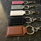 Personalized Keychain, Custom Engraved Keychain, Name Keychain, Monogram Gift, Pet Lover Gift, Gift for Men & Women