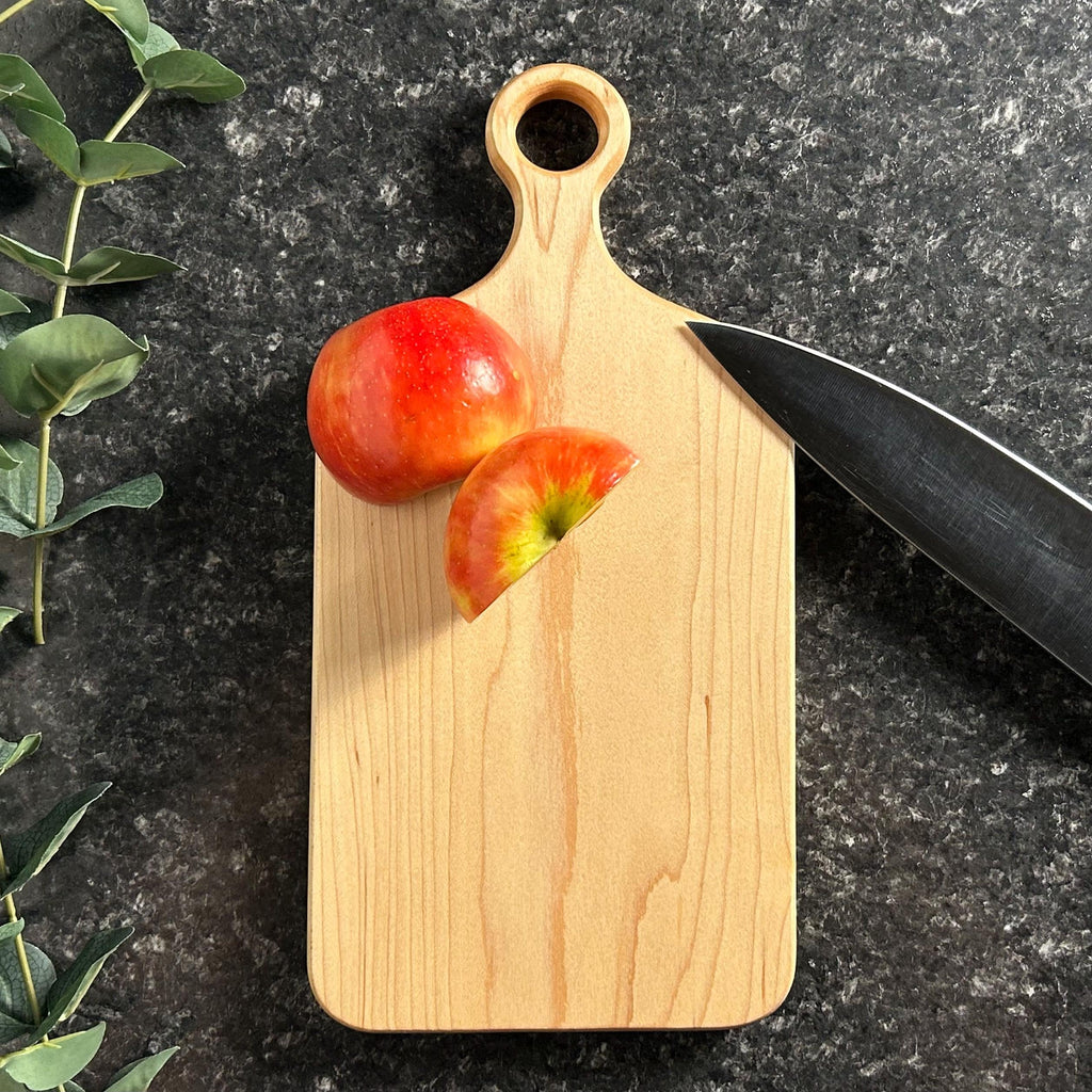Solid Wood Cutting Board, One Piece Hardwood, Walnut Cherry Maple Serving Board, Charcuterie Board, Wedding Gift, Housewarming Gift