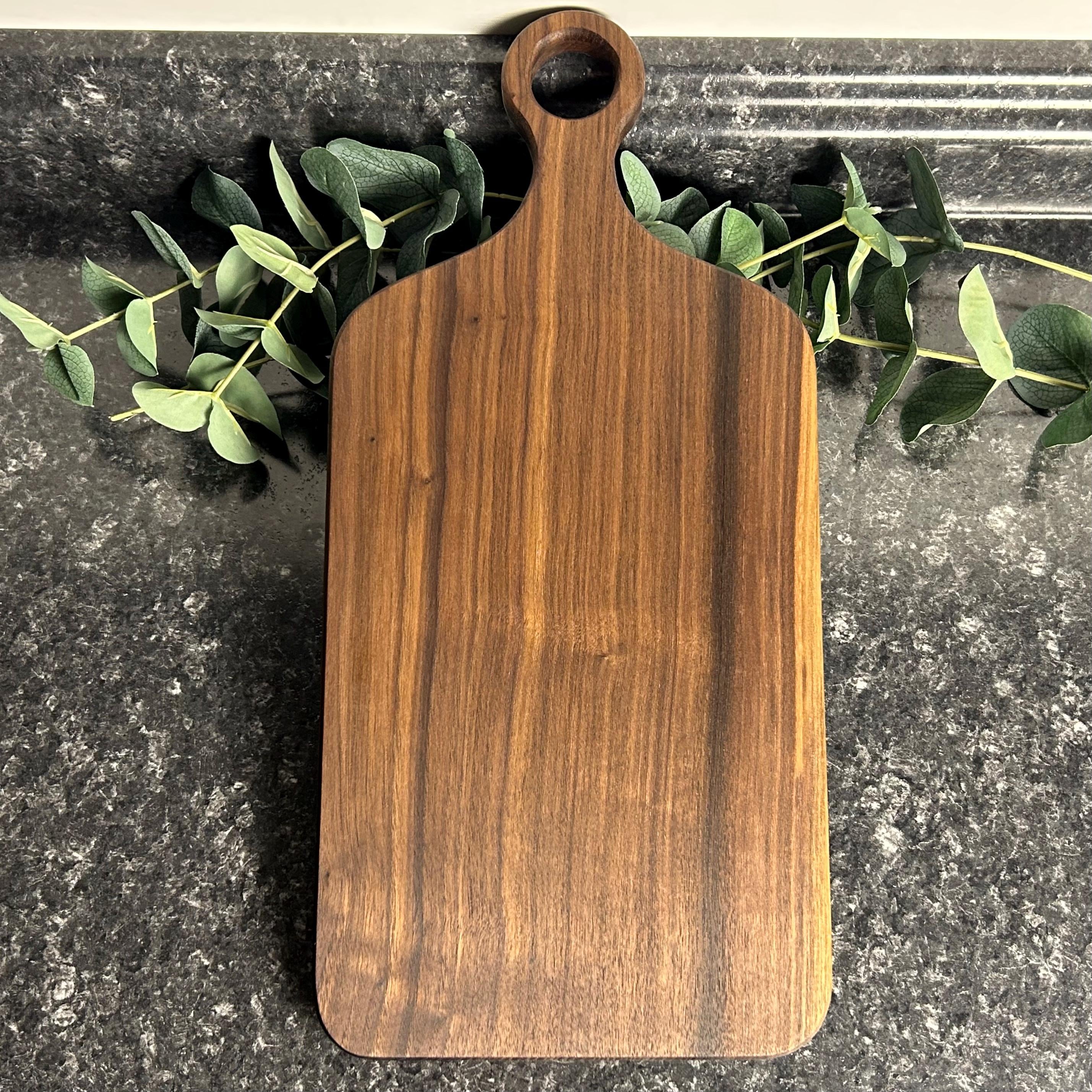 Solid Wood Cutting Board, One Piece Hardwood, Walnut Cherry Maple Serving Board, Charcuterie Board, Wedding Gift, Housewarming Gift