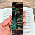 Camouflage Bookmark for Camo Lovers Makes a Country Girl Gift or Stocking Stuffer for Book Lovers and Teen Readers