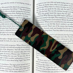 Camouflage Bookmark for Camo Lovers Makes a Country Girl Gift or Stocking Stuffer for Book Lovers and Teen Readers