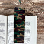 Camouflage Bookmark for Camo Lovers Makes a Country Girl Gift or Stocking Stuffer for Book Lovers and Teen Readers