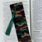 Camouflage Bookmark for Camo Lovers Makes a Country Girl Gift or Stocking Stuffer for Book Lovers and Teen Readers