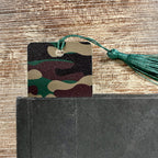 Camouflage Bookmark for Camo Lovers Makes a Country Girl Gift or Stocking Stuffer for Book Lovers and Teen Readers