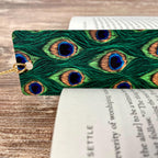 Peacock Feather Bookmark for Book Lovers Makes a Teacher Appreciation or Birthday Gift for Peacock Lovers and Readers