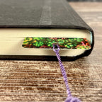 Succulent Bookmark for Teacher Gift Basket or Plant Lover Gift Box, Bookish Stocking Stuffer for Readers