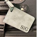 Luggage Tag Personalized, Custom Travel Tag, Personalized Travel Gift, Suitcase Tag, Custom Bag Tag, Honeymoon Gift