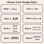 Personalized Keychain, Custom Engraved Keychain, Name Keychain, Monogram Gift, Pet Lover Gift, Gift for Men & Women