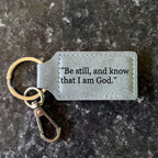 Bible Verse Keychain, Christian Gift for Women & Men, Scripture Keychain, Baptism Gift, Confirmation Gift, John 3:16