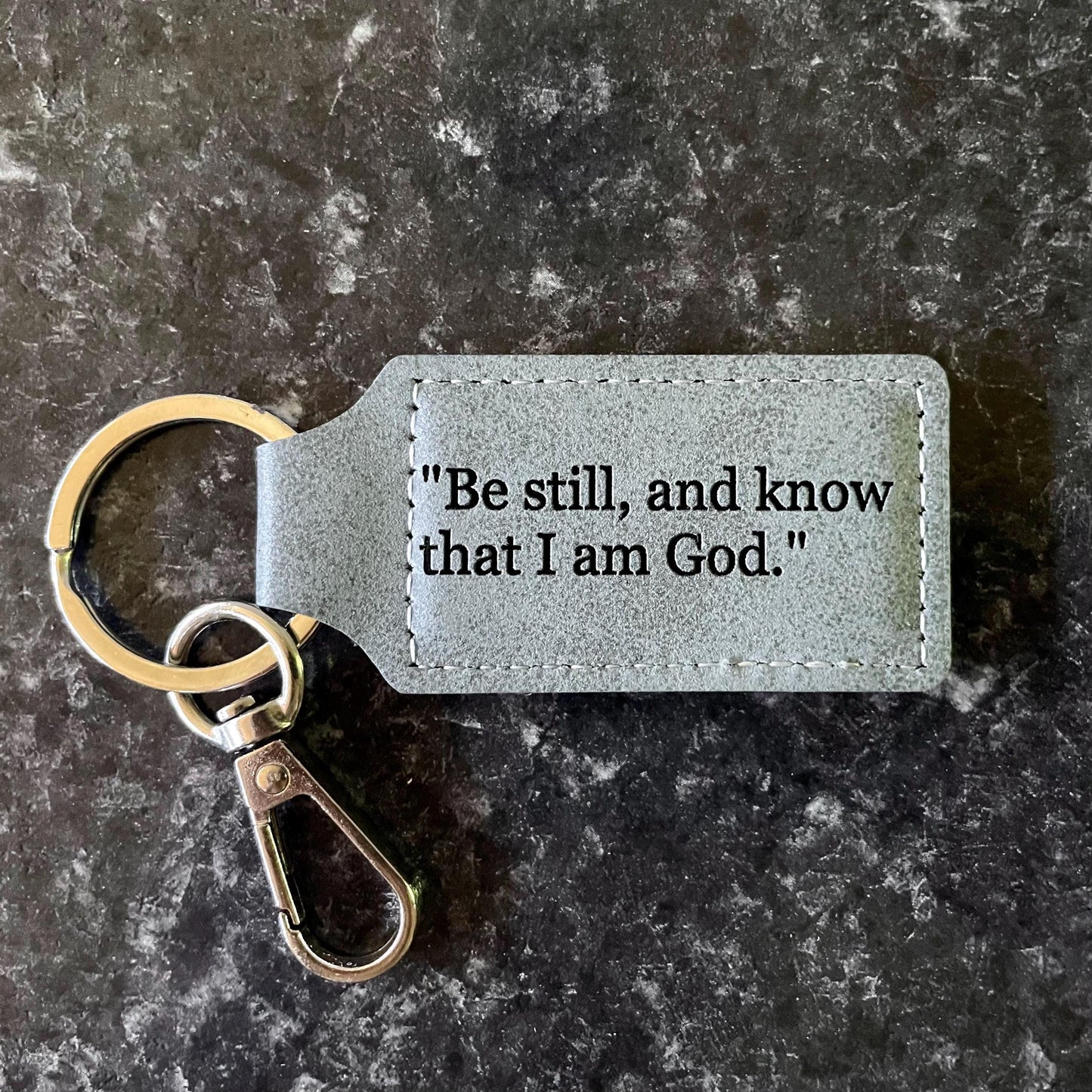 Bible Verse Keychain, Christian Gift for Women & Men, Scripture Keychain, Baptism Gift, Confirmation Gift, John 3:16