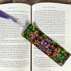 Succulent Bookmark for Teacher Gift Basket or Plant Lover Gift Box, Bookish Stocking Stuffer for Readers