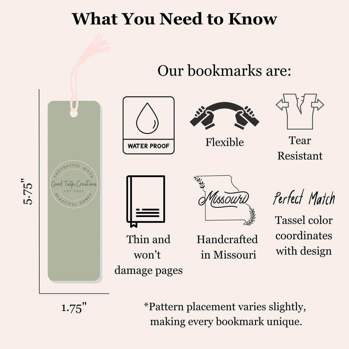 Pickle Bookmark for Pickle Lovers Makes a Funny Stocking Stuffer, Foodie Gift or Bookish Gift for Readers