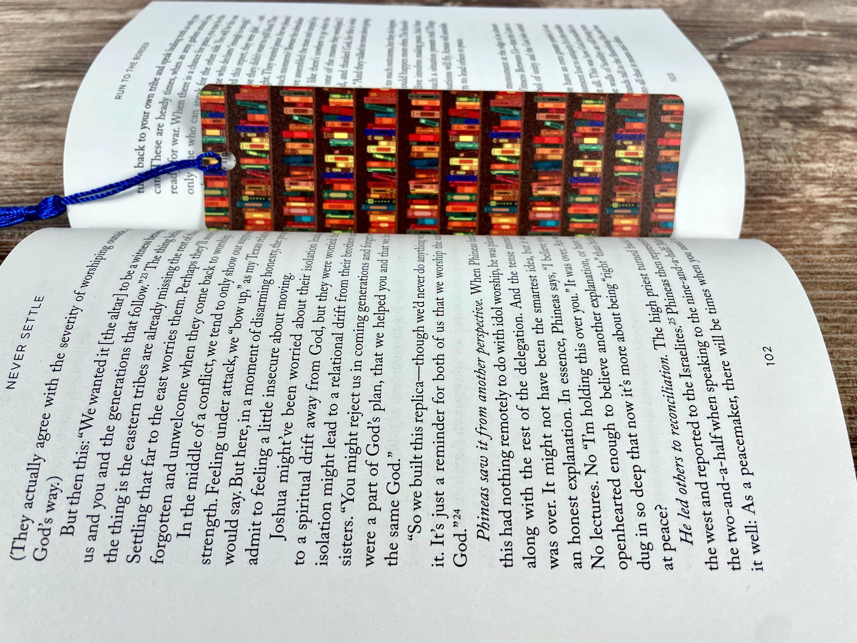 Book Lover Bookmark for Readers, Librarian Gifts, Teacher Appreciation & Stocking Stuffers