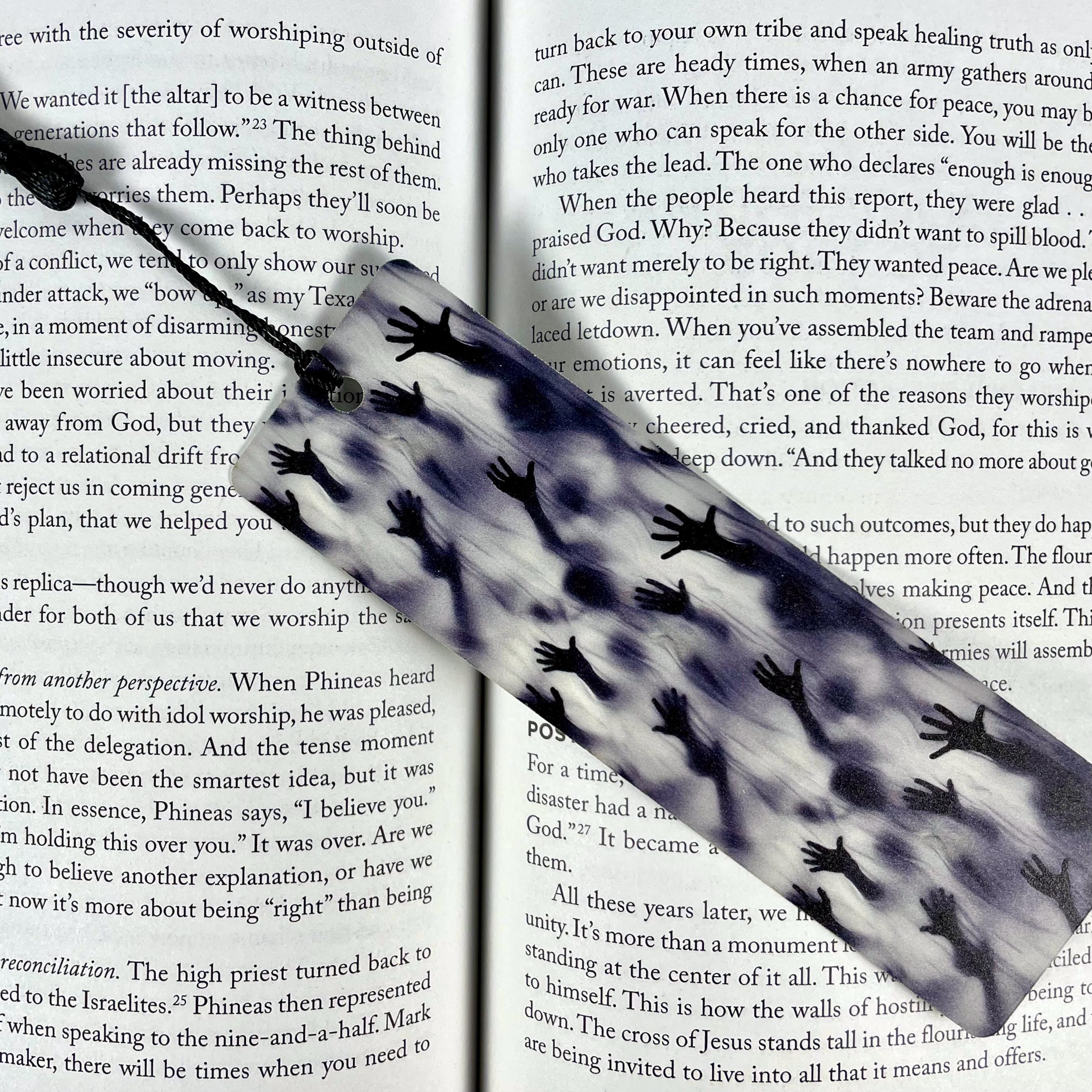 Horror Bookmark for Thriller Readers, Spooky Book Lovers, Halloween Gifts & Stocking Stuffers