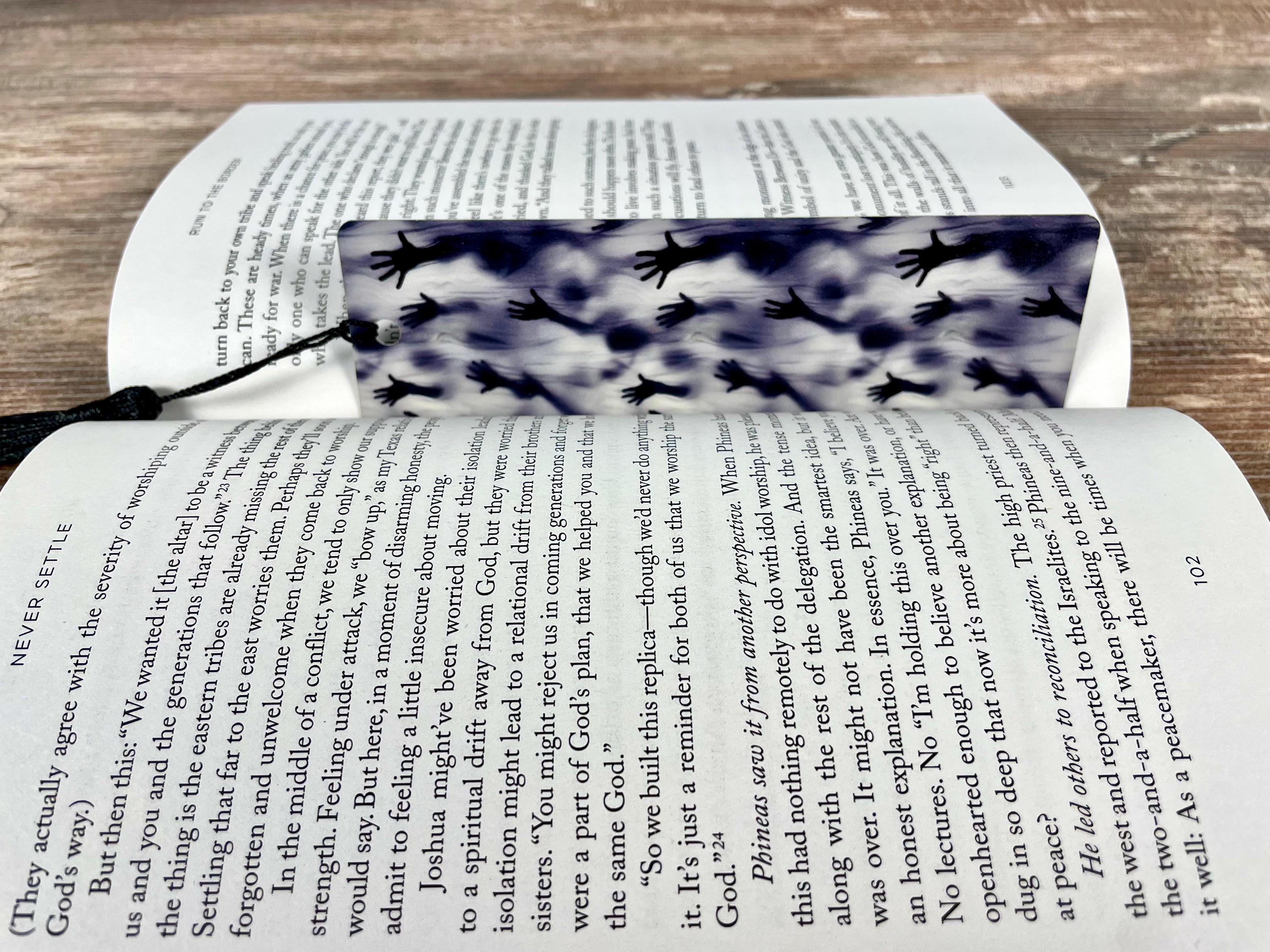Horror Bookmark for Thriller Readers, Spooky Book Lovers, Halloween Gifts & Stocking Stuffers