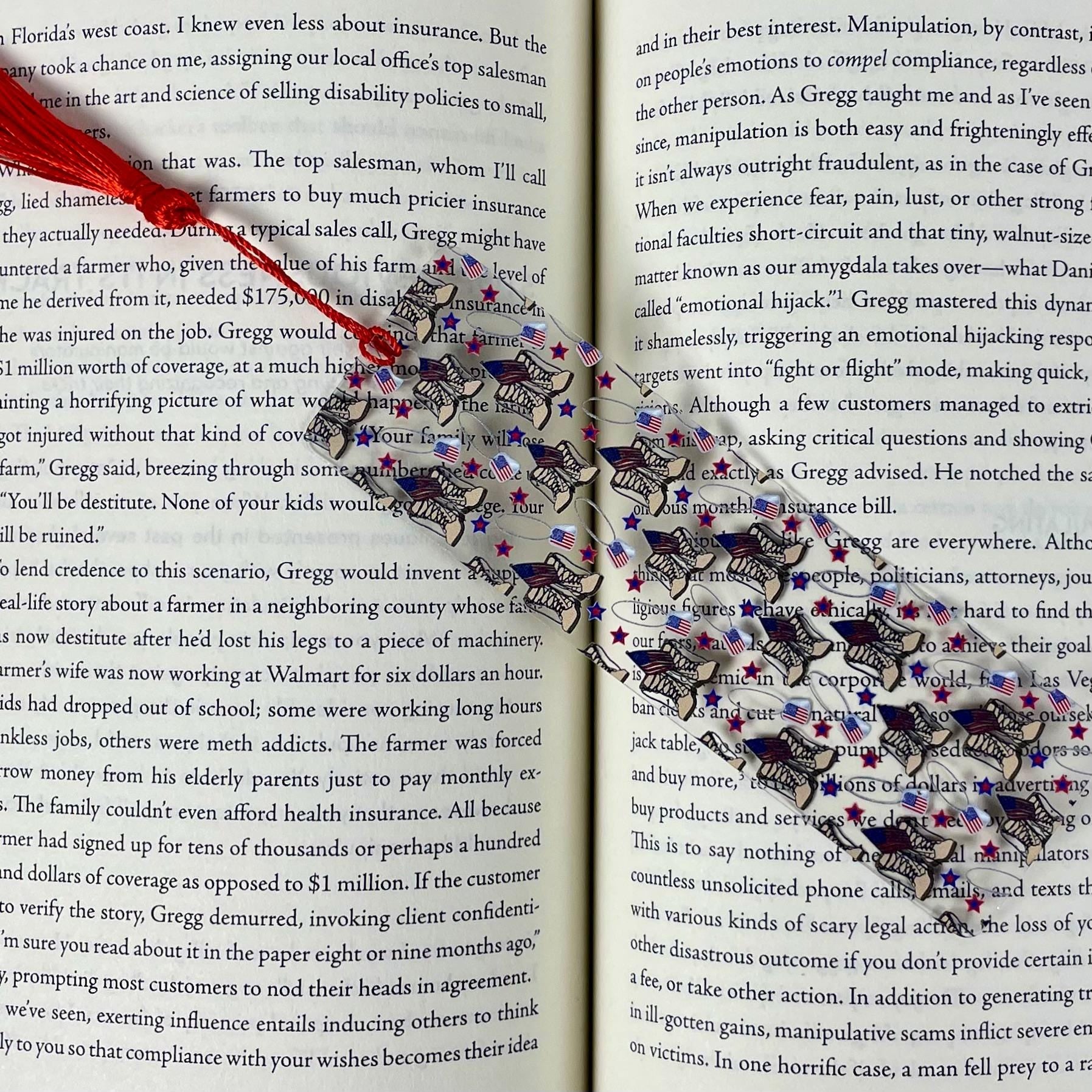Military Bookmark | Military Family Gift | Army Mom Gift | Veteran Gift | Patriotic Reader Gift