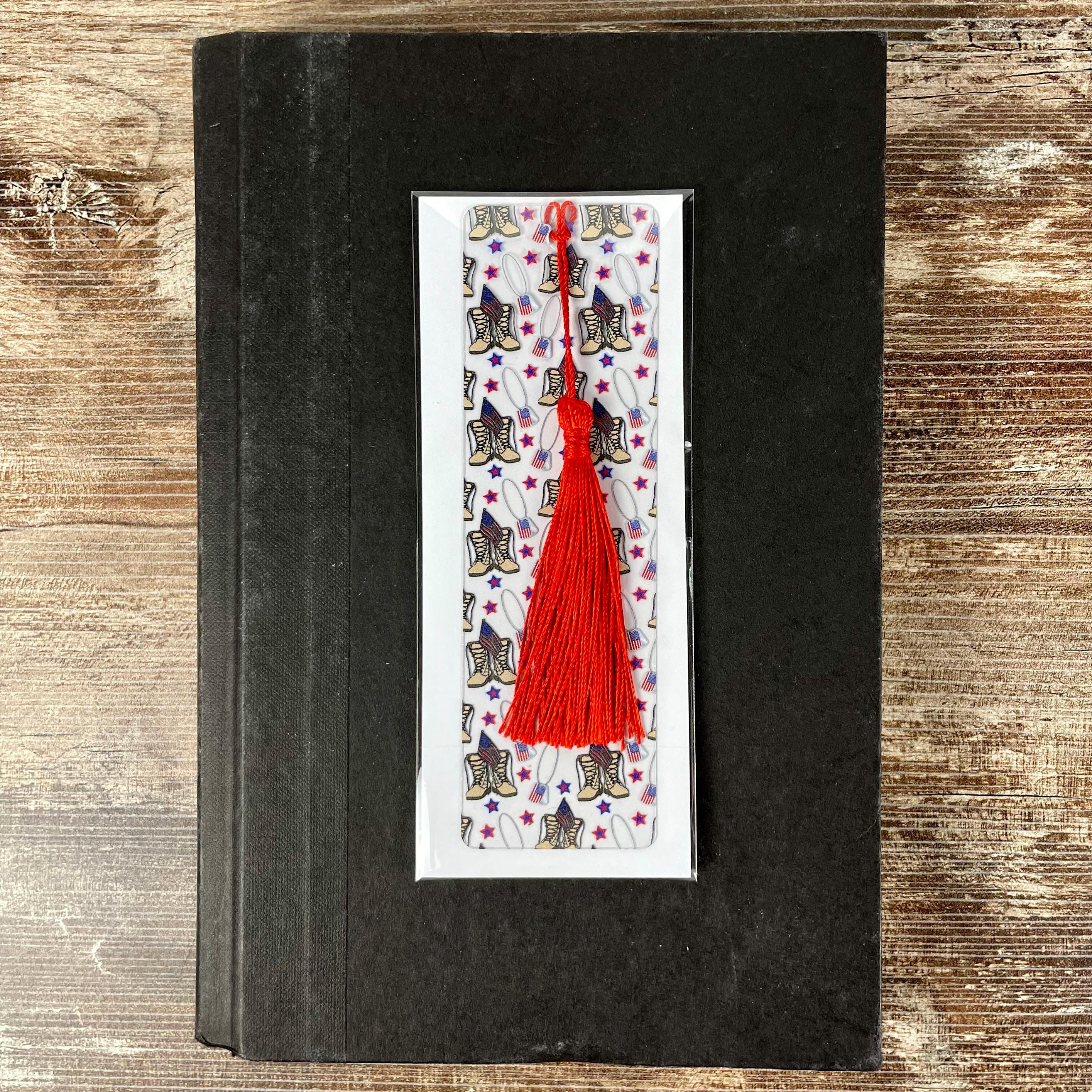 Military Bookmark | Military Family Gift | Army Mom Gift | Veteran Gift | Patriotic Reader Gift