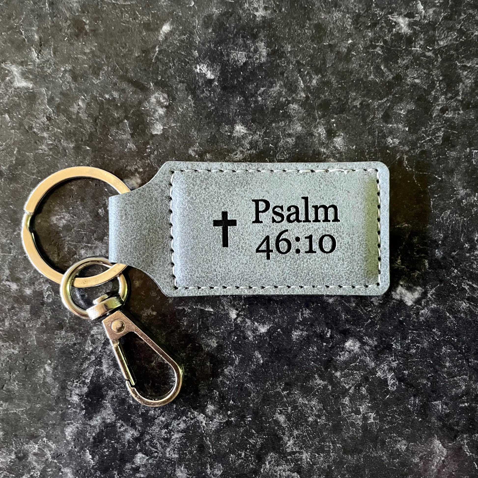 Bible Verse Keychain, Christian Gift for Women & Men, Scripture Keychain, Baptism Gift, Confirmation Gift, John 3:16