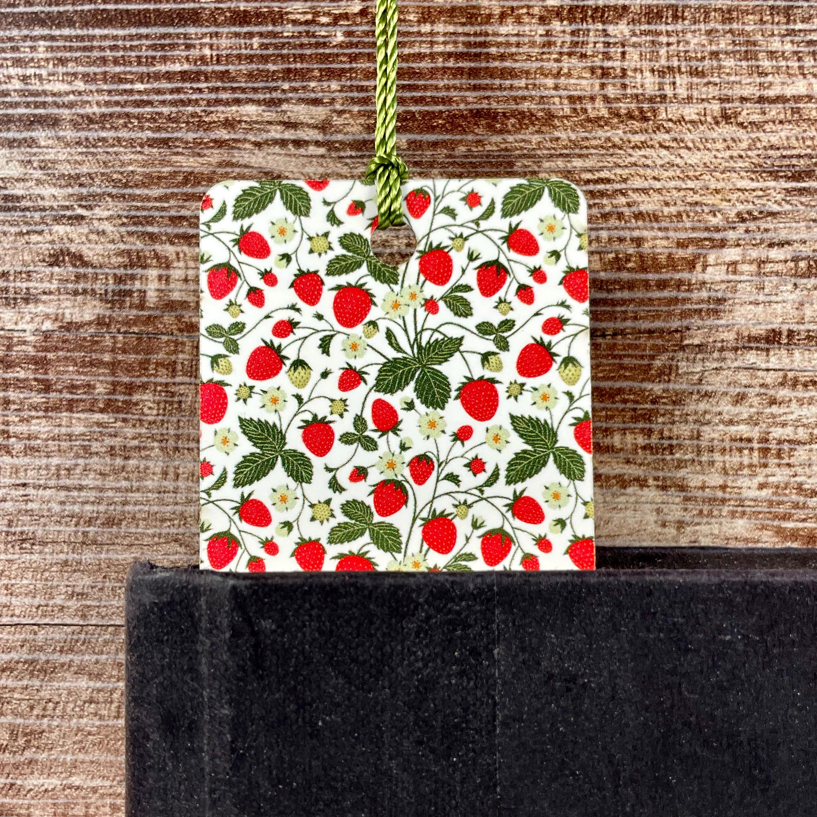 Cute Strawberry Bookmark for Readers, Teacher Gifts, Book Lover Gift Baskets & Stocking Stuffers