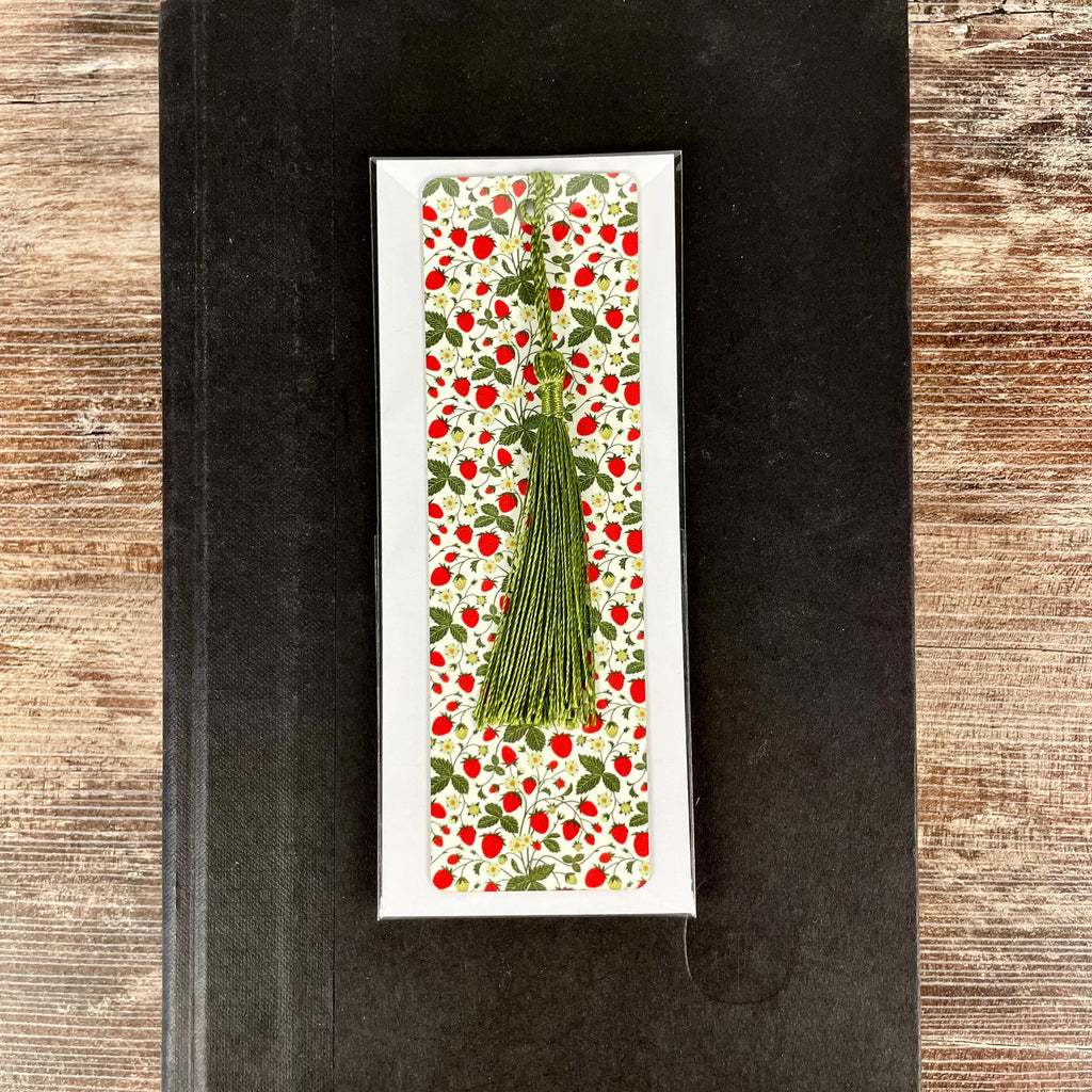 Cute Strawberry Bookmark for Readers, Teacher Gifts, Book Lover Gift Baskets & Stocking Stuffers