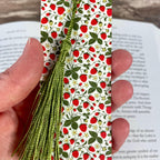 Cute Strawberry Bookmark for Readers, Teacher Gifts, Book Lover Gift Baskets & Stocking Stuffers