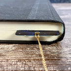 Galaxy Bookmark for Book Lovers, Celestial Gift for Stargazers or Stocking Stuffer for Astronomy and Fantasy Readers