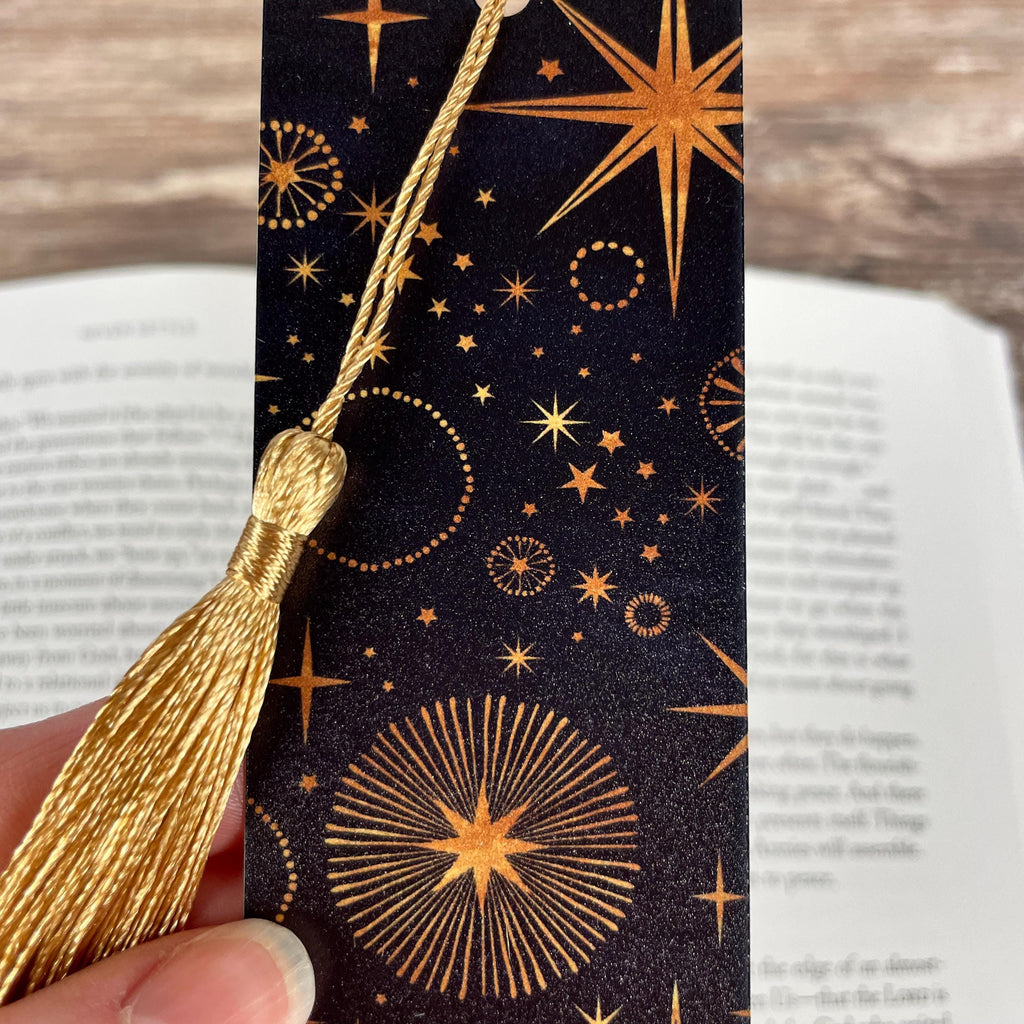 Celestial Bookmark for Book Lovers, Teacher Gifts, Astrology Readers & Stocking Stuffers