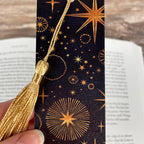 Celestial Bookmark for Book Lovers, Teacher Gifts, Astrology Readers & Stocking Stuffers