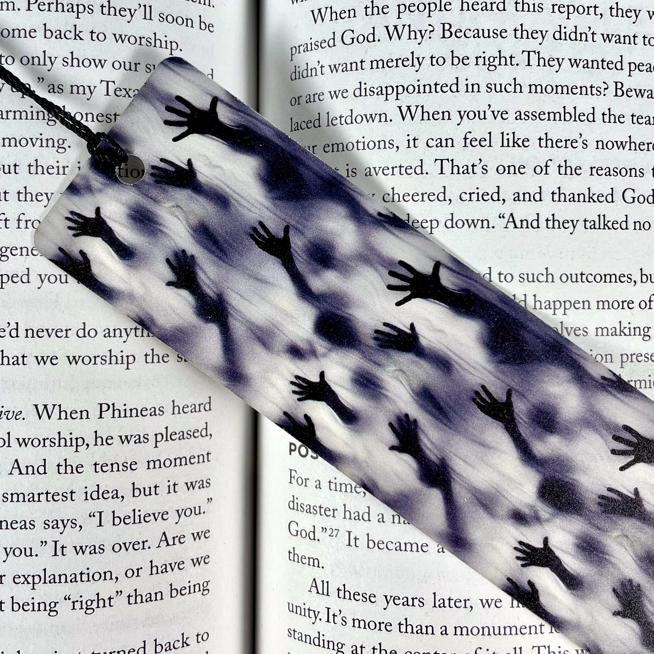 Horror Bookmark for Thriller Readers, Spooky Book Lovers, Halloween Gifts & Stocking Stuffers