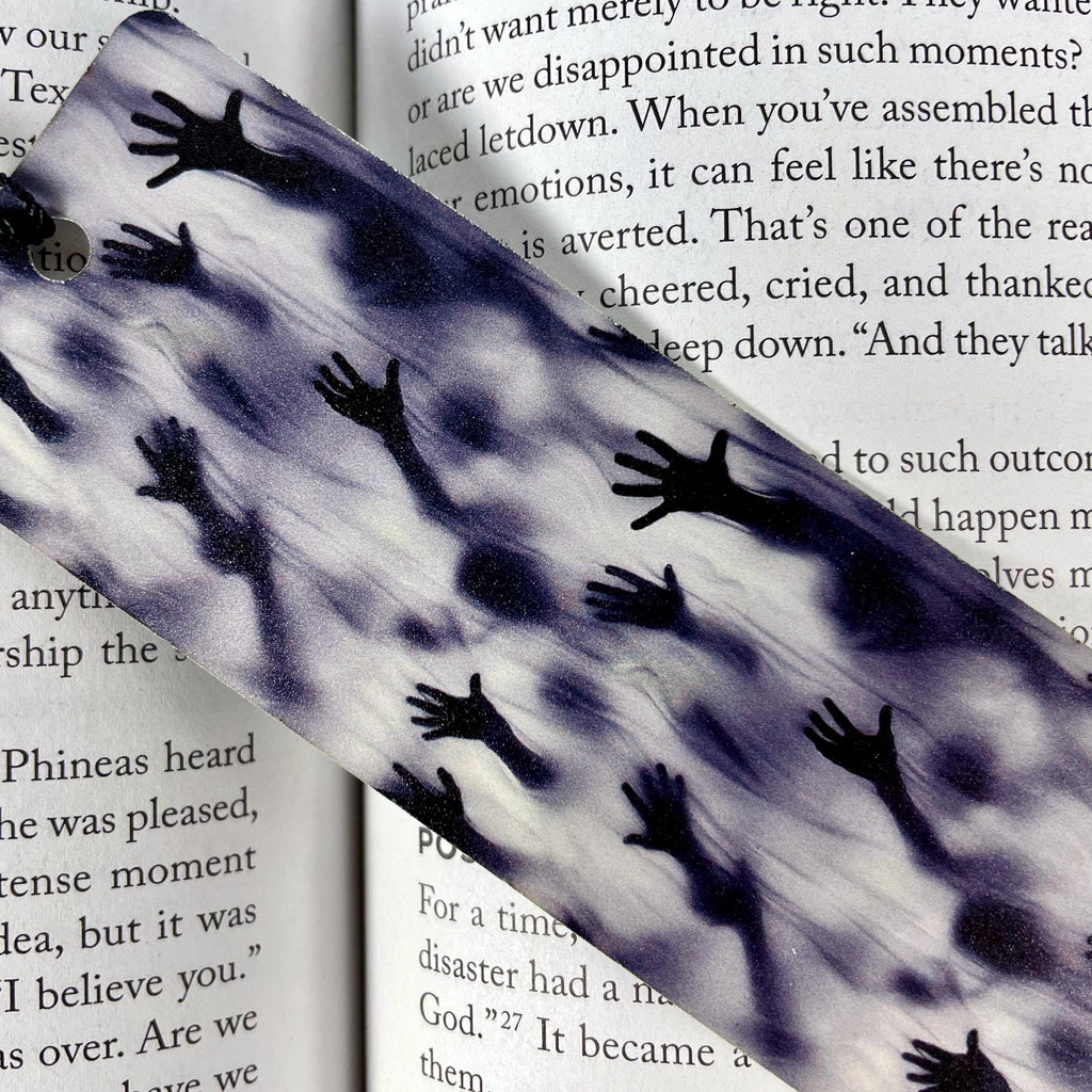 Horror Bookmark for Thriller Readers, Spooky Book Lovers, Halloween Gifts & Stocking Stuffers