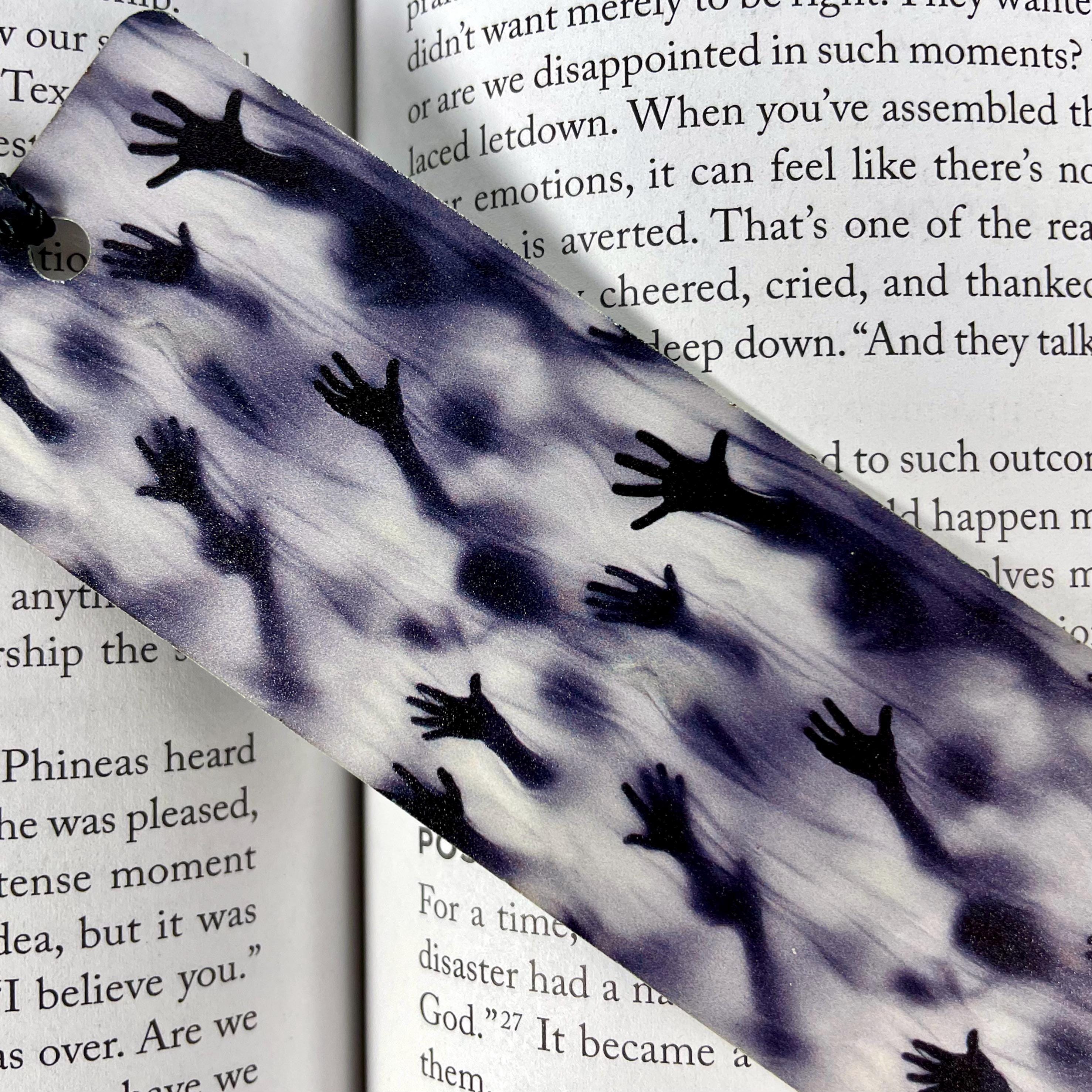 Horror Bookmark for Thriller Readers, Spooky Book Lovers, Halloween Gifts & Stocking Stuffers