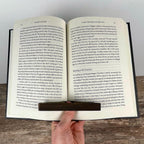 Personalized Wooden Thumb Book Holder | Walnut Page Holder | Book Page Holder | Reader Gift | Book Lover Gift | Book Accessory