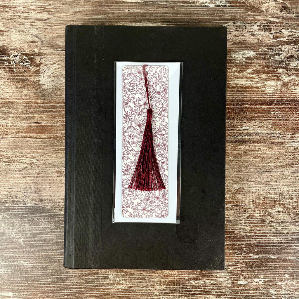 Floral Bookmark for Readers, Book Lover Gifts, Teacher Gifts & Stocking Stuffers