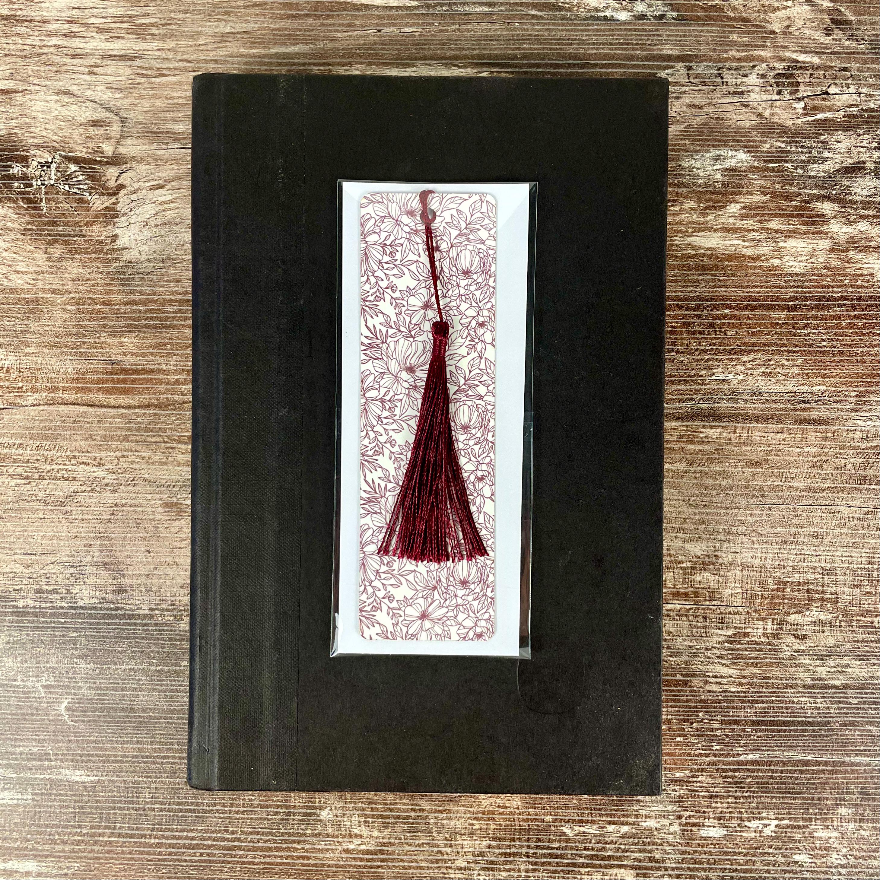 Floral Bookmark for Readers, Book Lover Gifts, Teacher Gifts & Stocking Stuffers