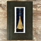 Galaxy Bookmark for Book Lovers, Celestial Gift for Stargazers or Stocking Stuffer for Astronomy and Fantasy Readers